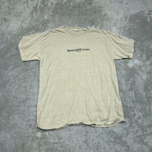 Y2K ChromaZone mens Tee Shirt Hang Loose Hawaii Graphic  Large 6341